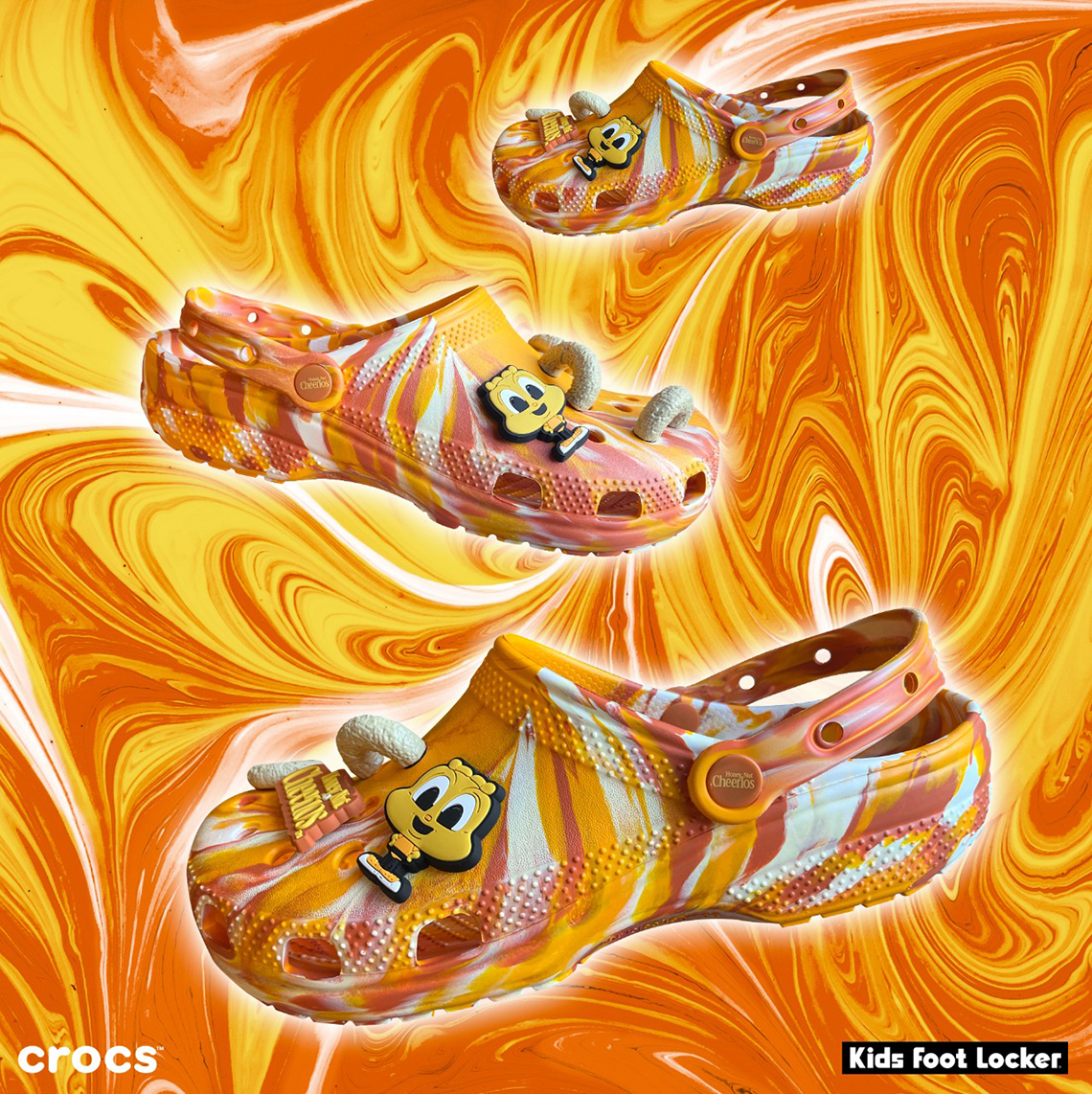 cereal crocs cheerios