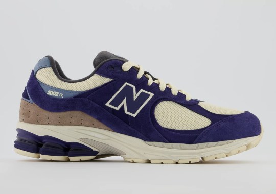Deep Navy And Light Cream Colors Share This Upcoming New Balance 2002R