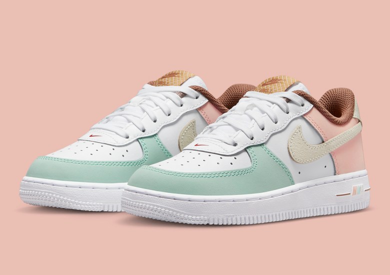 Nike Air Force 1 Low LV8 Ice Cream GS 7Y / Women's Size 8.5 DX3727