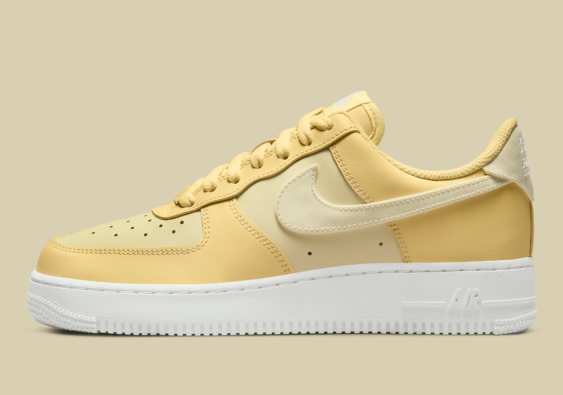 yellow stitch air force 1