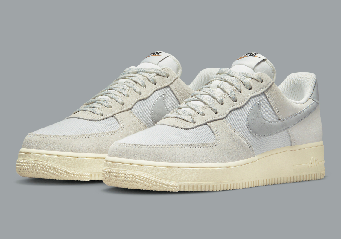 The Nike Air Force 1 Low "Certified Fresh" Is Covered In A Greyscale Ensemble