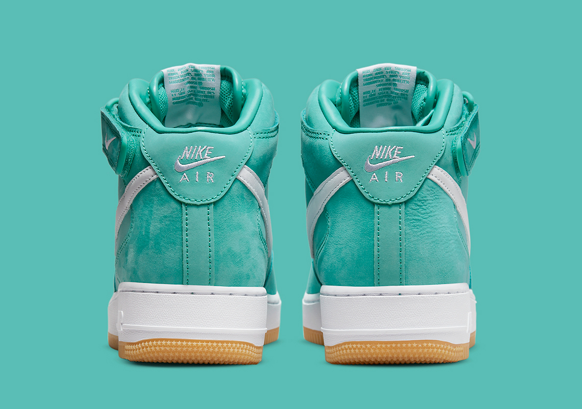 Nike Air Force 1 Mid Washed Teal DV2219-300 Release Info