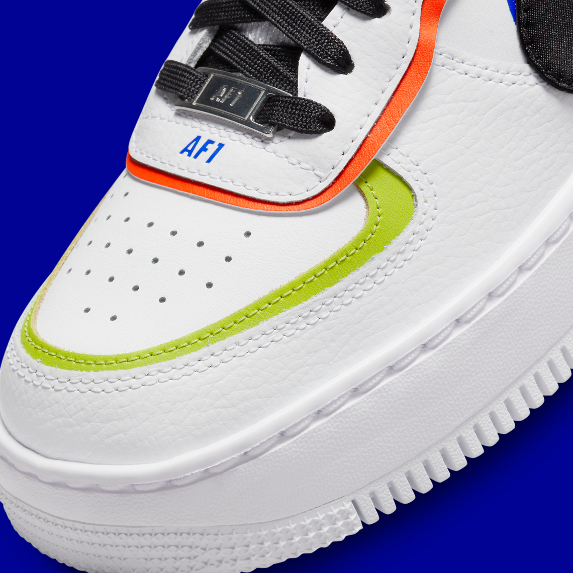 Nike Air Force 1 Low 07 LV8 White Racer Blue (GS) for Women