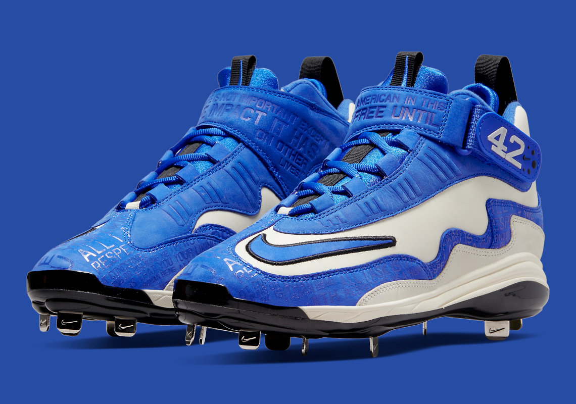 Nike Air Griffey 1 Cleats Jackie Robinson DC9980-100