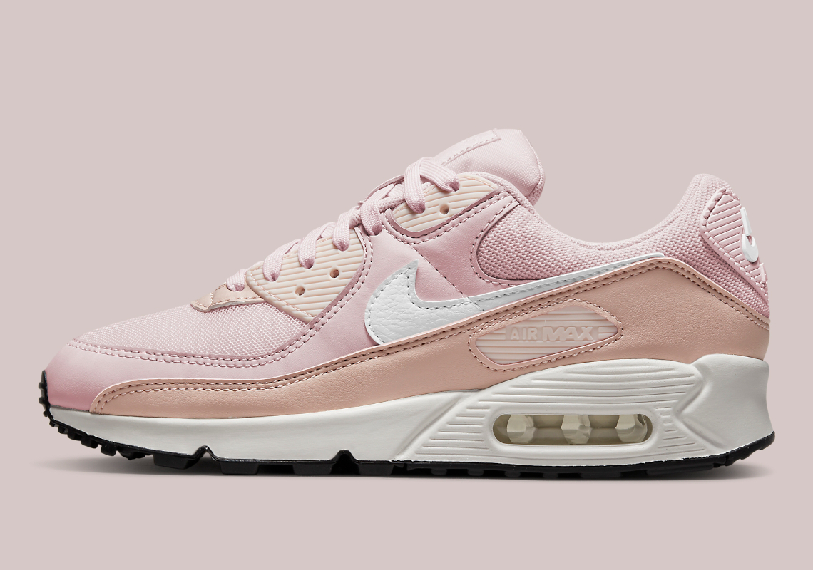 Nike air max on sale 90 pink glitter