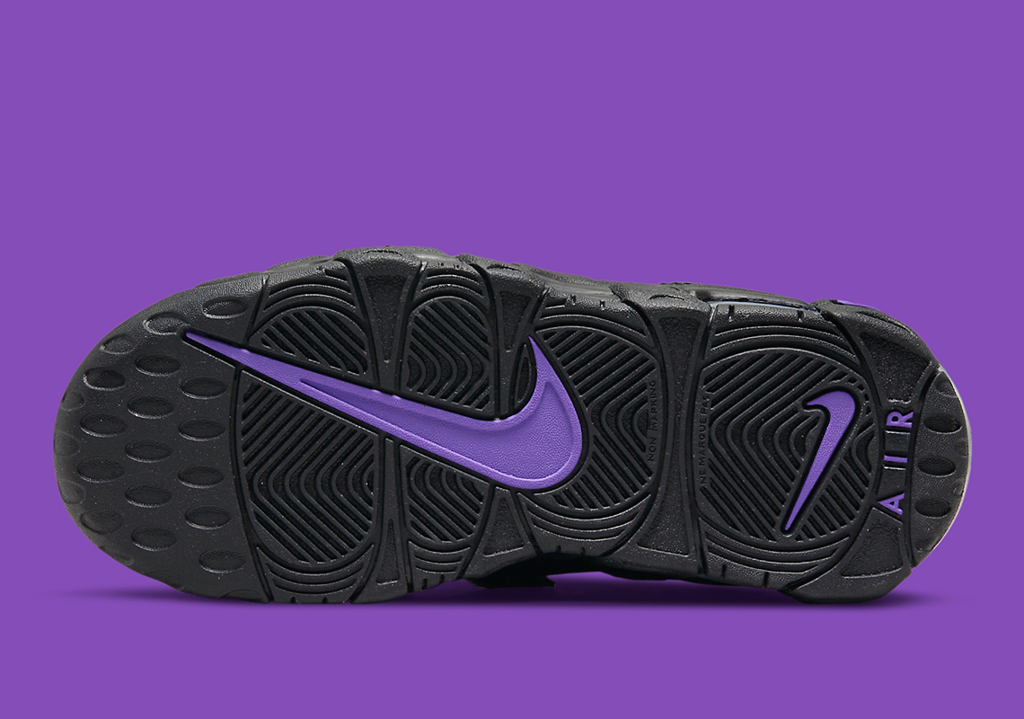 Nike Air More Uptempo Black Purple Dx5955 001 1