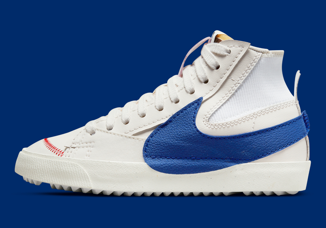 Ejendommelige newness grafisk Nike Blazer Mid '77 Jumbo "White/Blue" DR9868-002 | SneakerNews.com