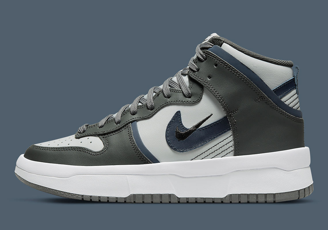 Nike Dunk High Up Iron Grey Black Grey Fog Midnight Navy DH3718