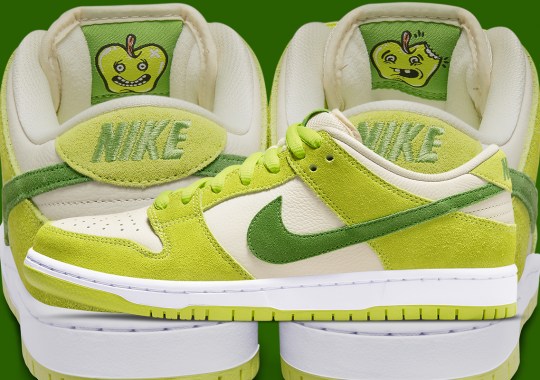 Official Images Of The Nike SB Dunk Low “Green Apple”