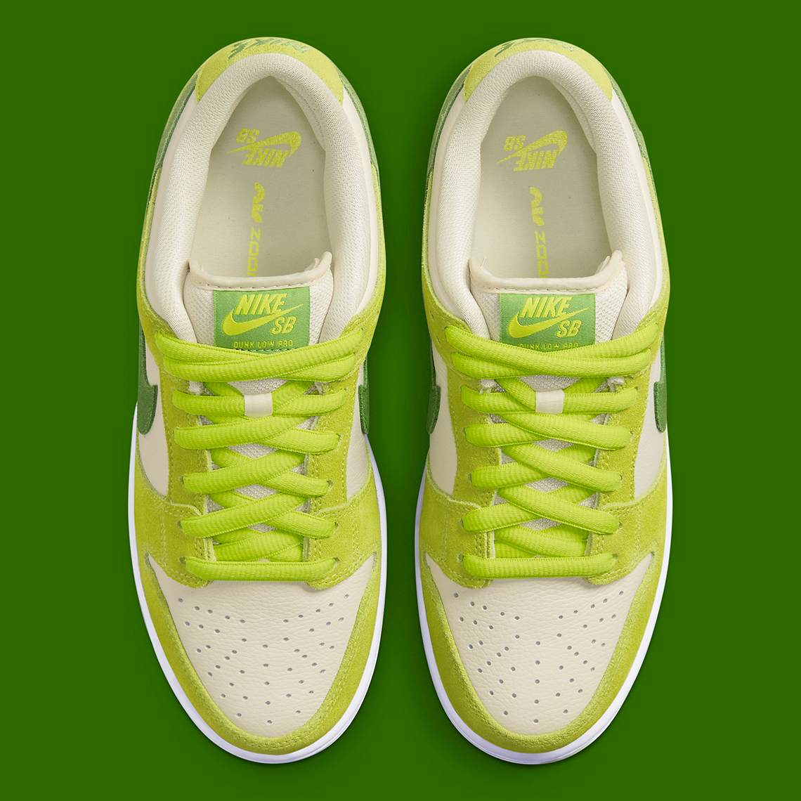 Official Images: Nike SB Dunk Low 'Green Apple' - Sneaker Freaker