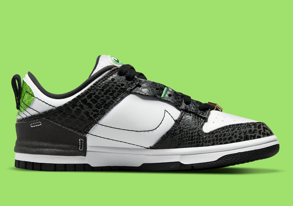 nike dunk low disrupt white black