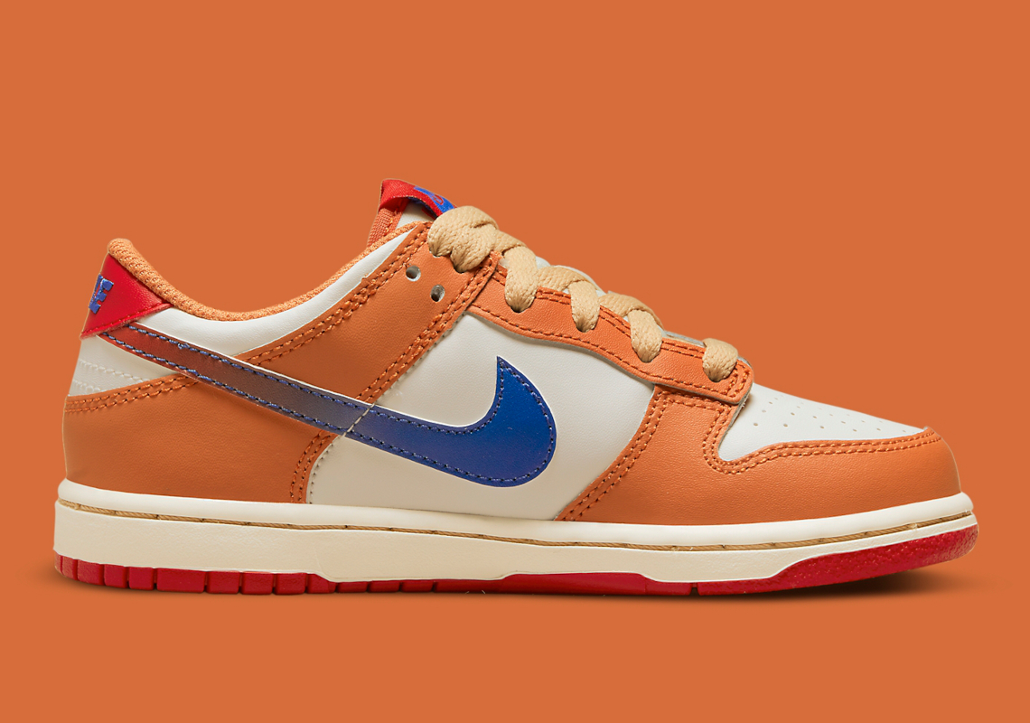 blue orange dunks