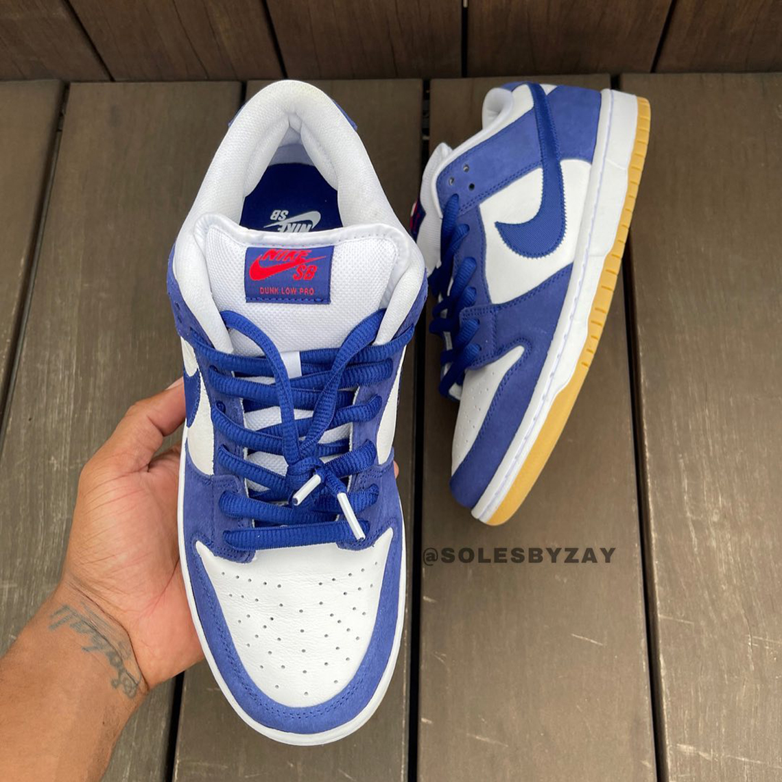 The Nike SB Dunk Low Los Angeles Dodgers Just Leaked