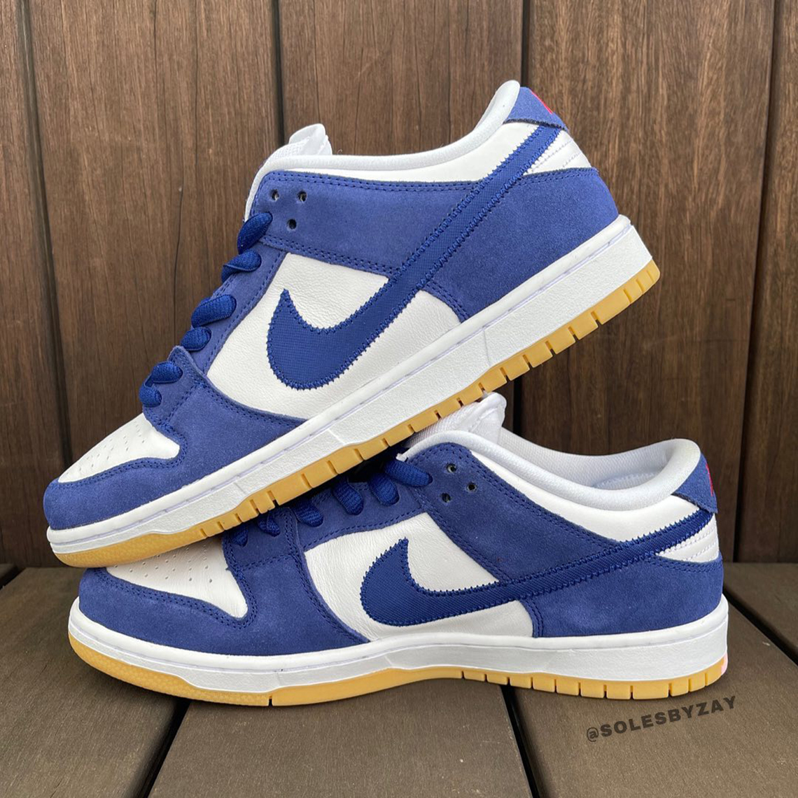 THESE ARE CLEAN - NIKE SB DUNK LOW LOS ANGELES DODGERS REVIEW & ON