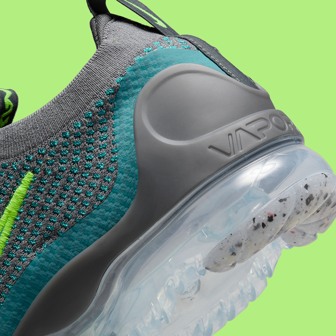 vapor max blue and green