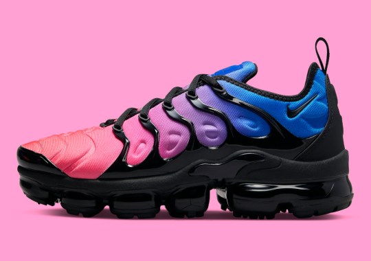 A Cotton Candy Gradient Lands On The Latest Nike Vapormax Plus