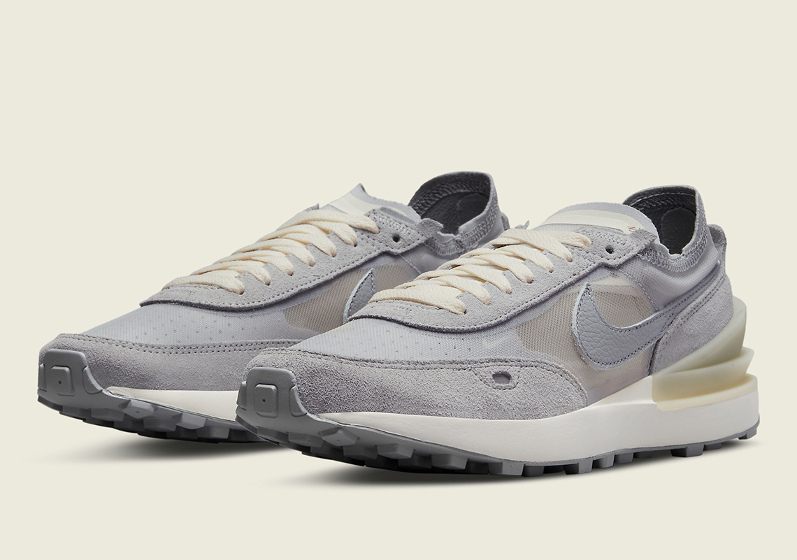 The Nike size Waffle One Resurfaces In A Grey Suede Colorway