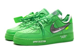 Off White nike birch Air Force 1 Low Green 2022 7