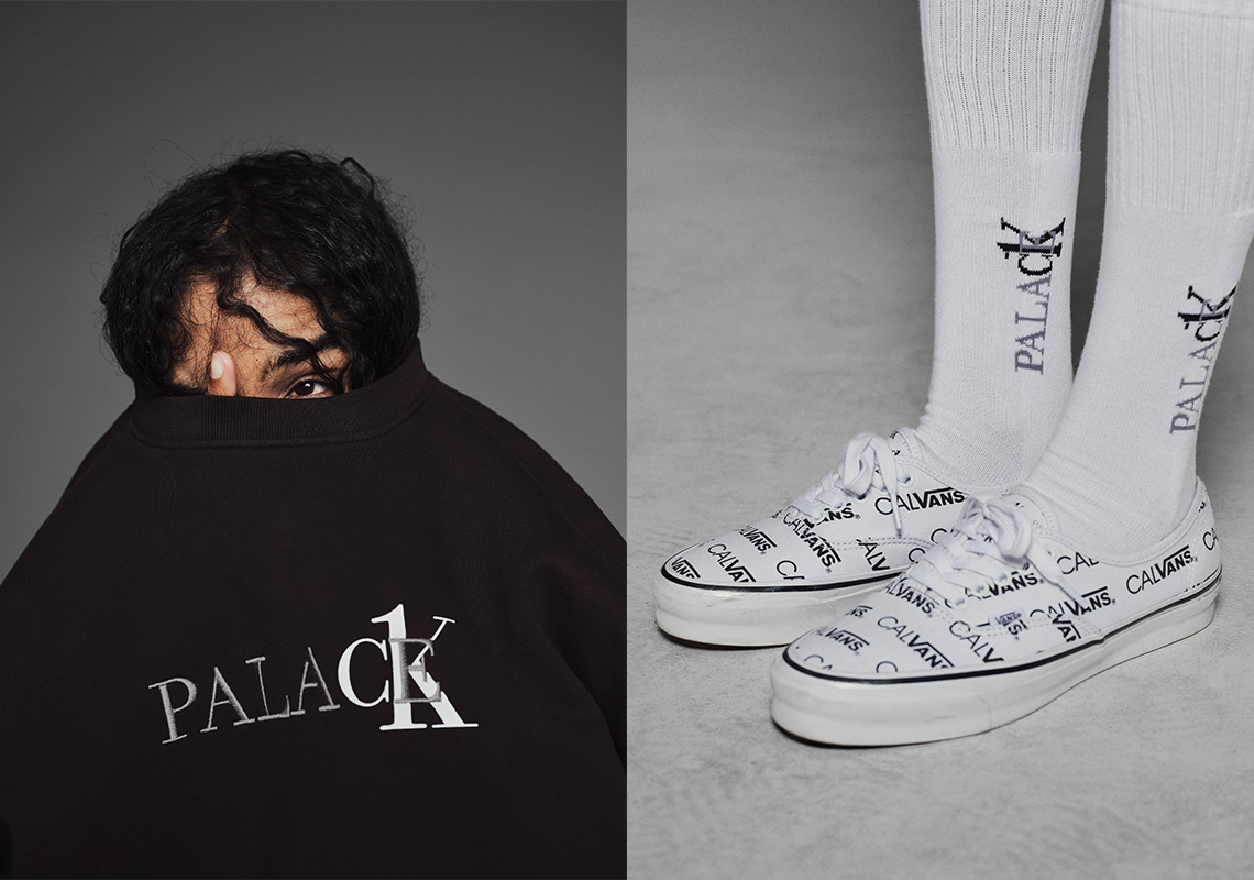Calvin Klein Jeans Trucker-Kappe in Weiß mit Monogramm-Stickerei | Palace  Calvin Klein CK1 Collection + CALVANS Release Date | WakeorthoShops