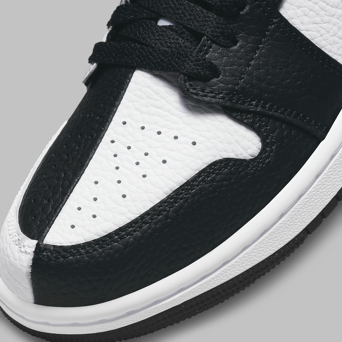 air jordan 1 low black white homage release date 4