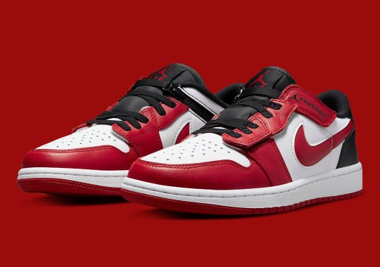 The Air Jordan 1 Low Flyease Appears In Classic Red And Black