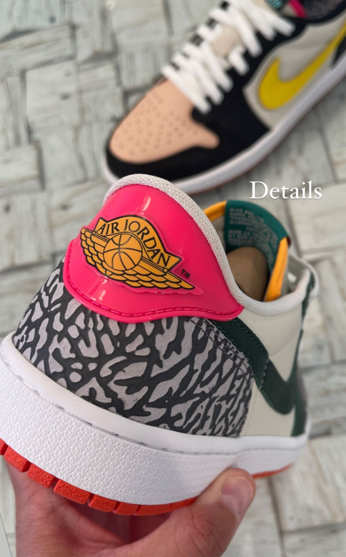 The Air Jordan 1 Mid "Light Iron Ore" Could Be the Cutest Colourway Yet Black Canvas Black Light Steel Grey-White-Fire Red DH7138-006 For Sale quantity Og What The Solefly 4