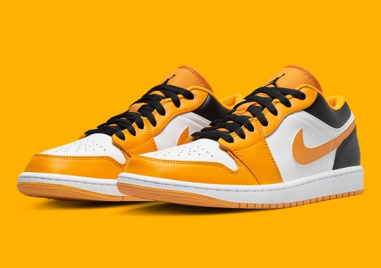 Official Images Of The Air Jordan 1 Low “University Gold”