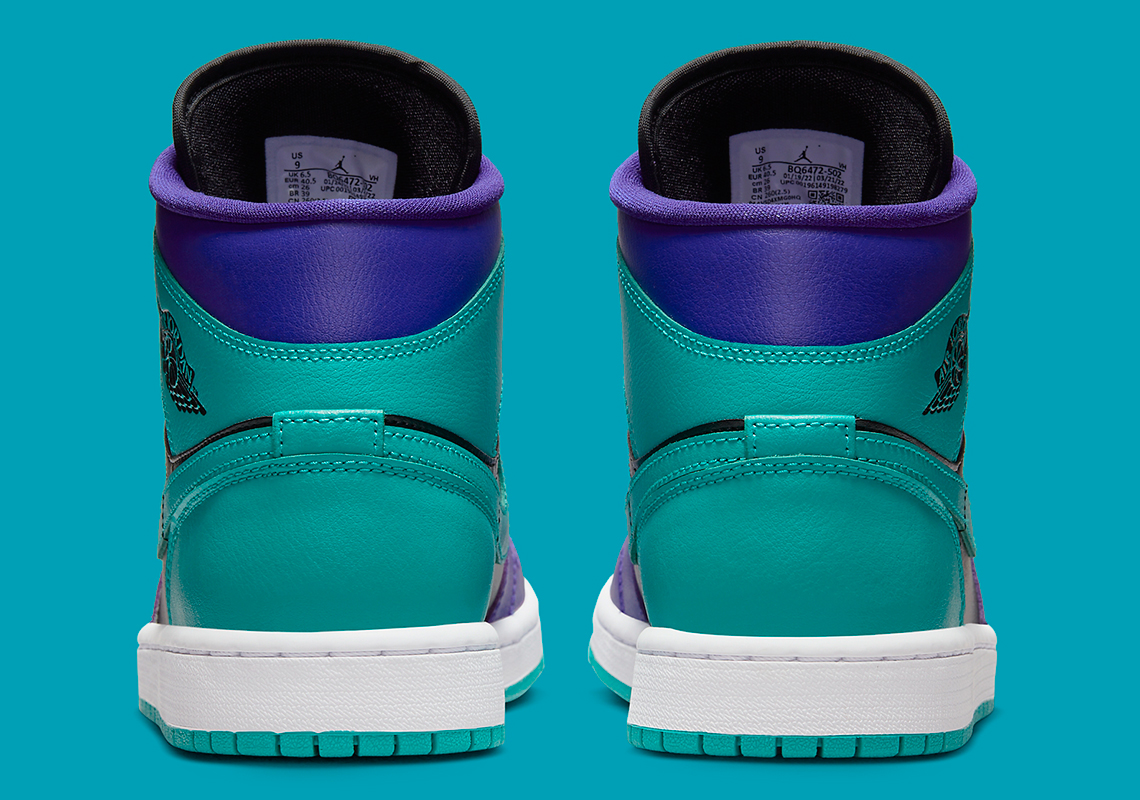 Jordan turquoise hotsell and purple