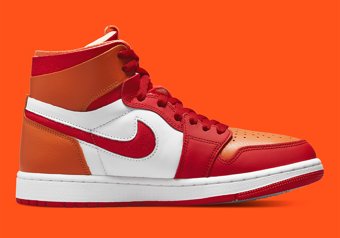 Air Jordan 1 Zoom CMFT Fire Red Hot Curry CT0979-603 | SneakerNews.com