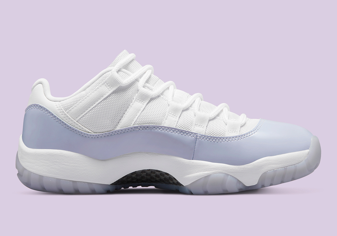 Air Jordan 11 Low White Pure Violet Ah7860 101 Release Date 7