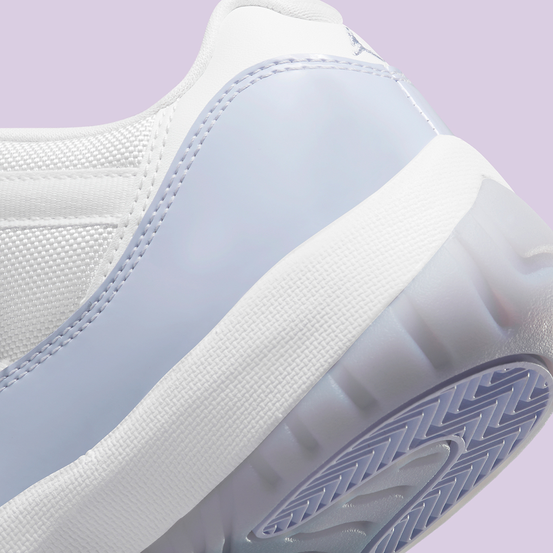 Air Jordan 11 Low White Pure Violet Ah7860 101 Release Date 8