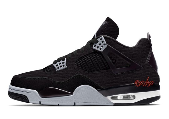 Air Jordan 4 SE "Black Canvas" Expected In August