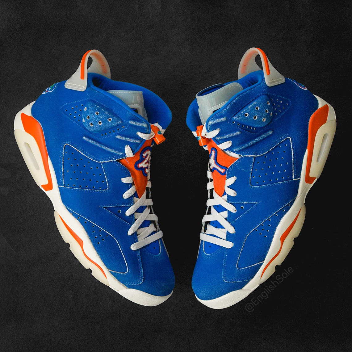 Florida gators air jordan best sale 4 pe