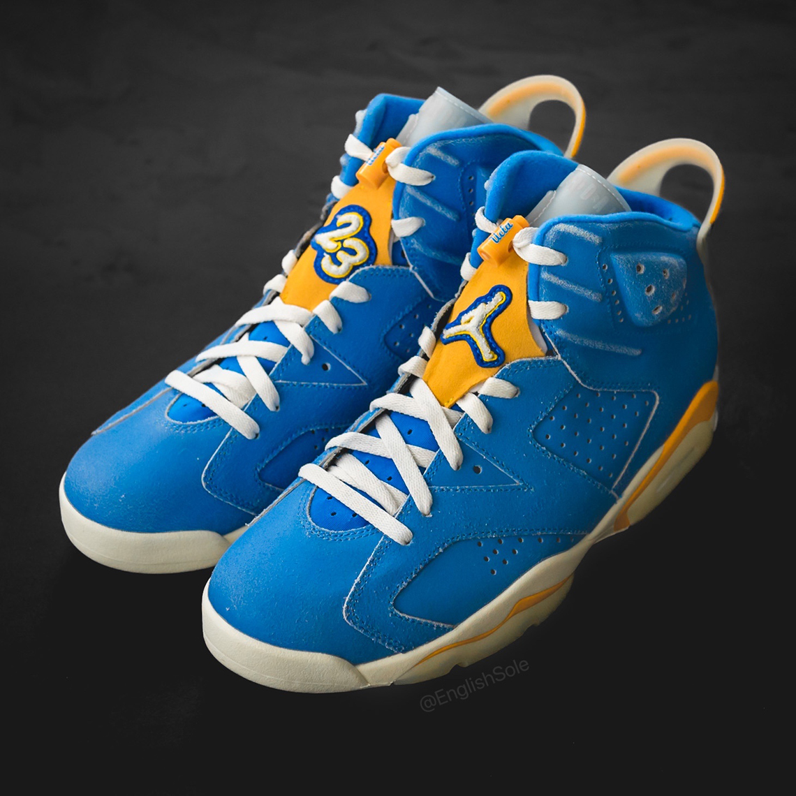 Jordan Brand is set to debut a canvas constructed Air Jordan 1 Ucla Pe 1