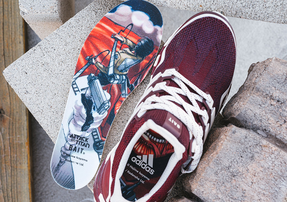 Bait Attack On Titan Adidas Ultra Boost Release Date 2