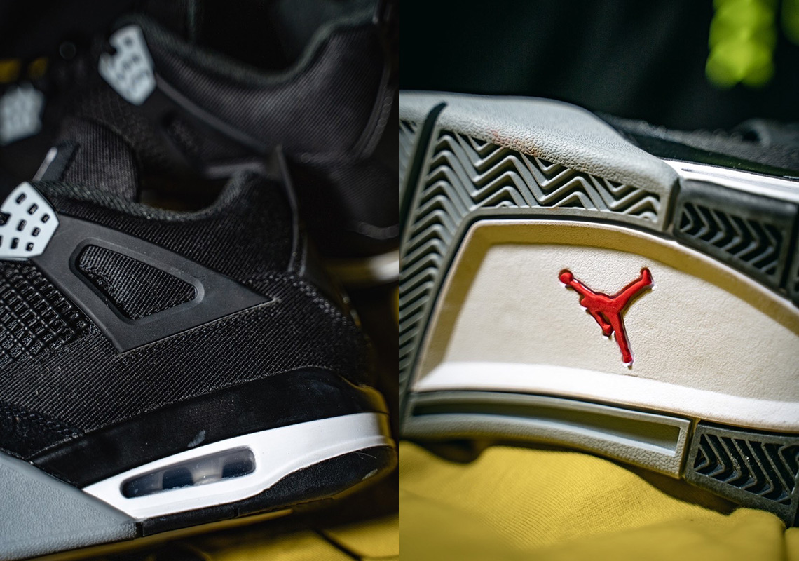 Air Jordan 4 Black Canvas DH7138-006 Release Date