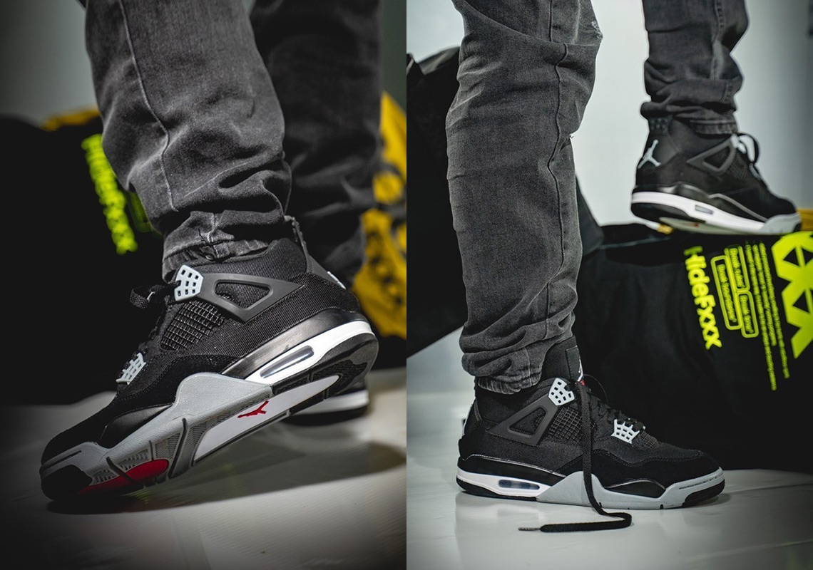 AN EVERYDAY JORDAN 4? - AIR JORDAN 4 BLACK CANVAS REVIEW & ON FEET 