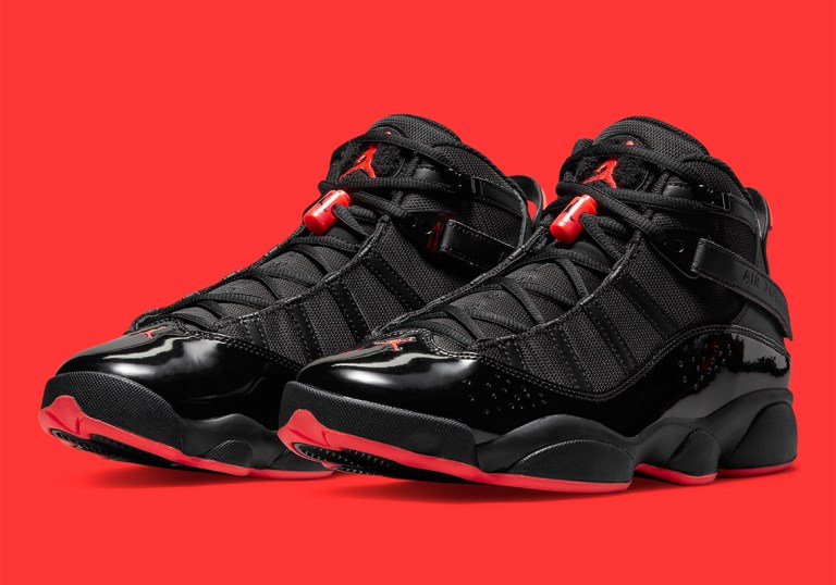 Jordan 6 Rings Black Patent Infrared 23 322992-066  display picture 1