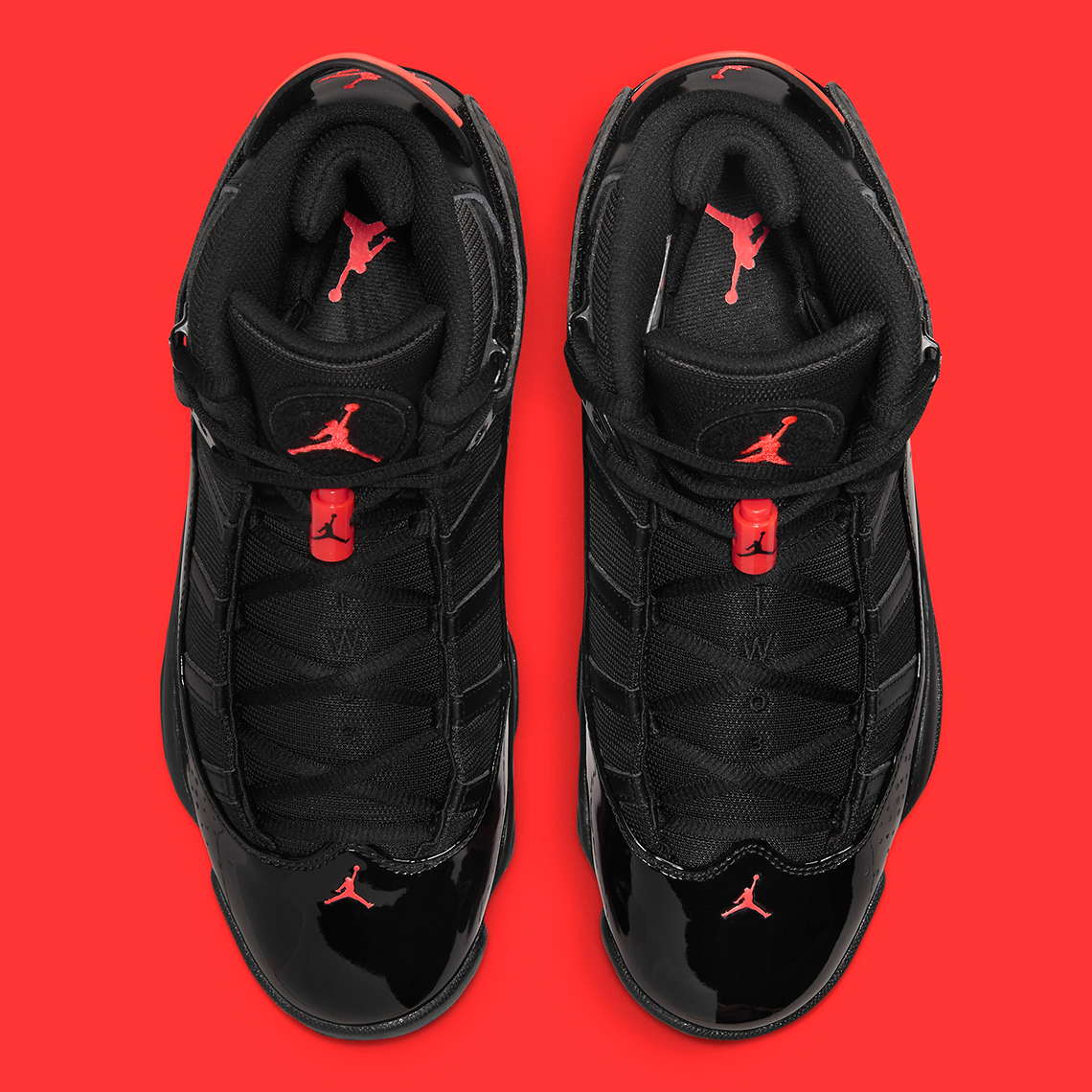 Jordan 6 Rings Black Patent Infrared 23 322992-066 | SneakerNews.com