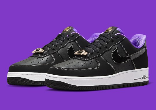 Nike Dresses This Air Force 1 “World Champions” With Lakers Colors
