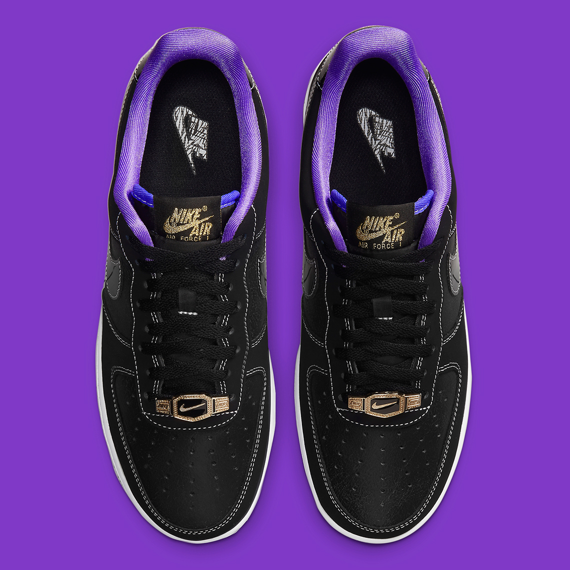 Nike Air Force 1 Low Emb Lakers Dr9866 001 5