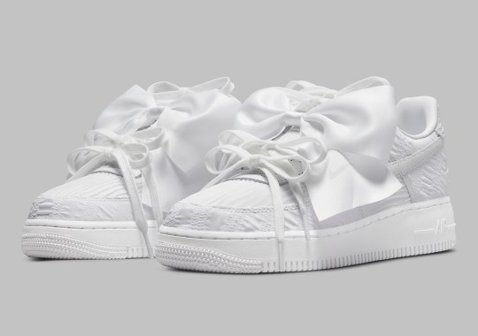 Nike Puts Giant White Bows On This Women's Air Force 1 Low