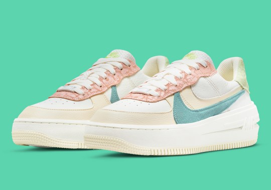 The Nike Air Force 1 PLT.AF.ORM Gets A Pastel Leopard Treatment
