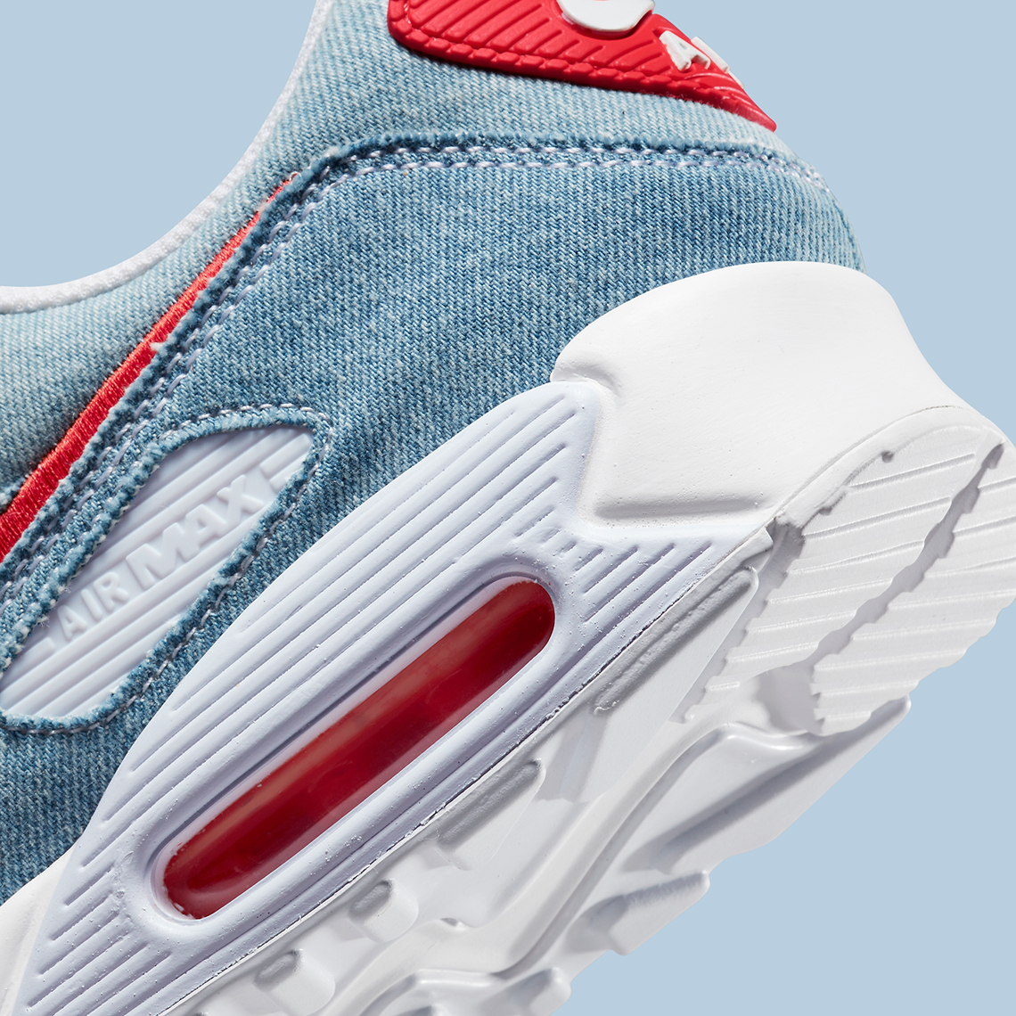 Take A Look At This Nike Air Max 90 Essential In The 'Supreme-esque'  Colorway •