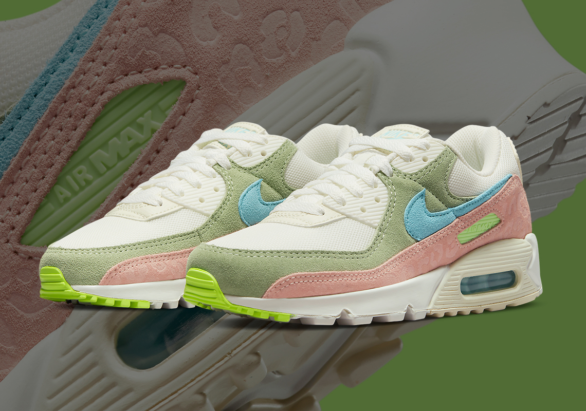 Nike Debosses Leopard Spots Into This Easter-Themed Air Max 90