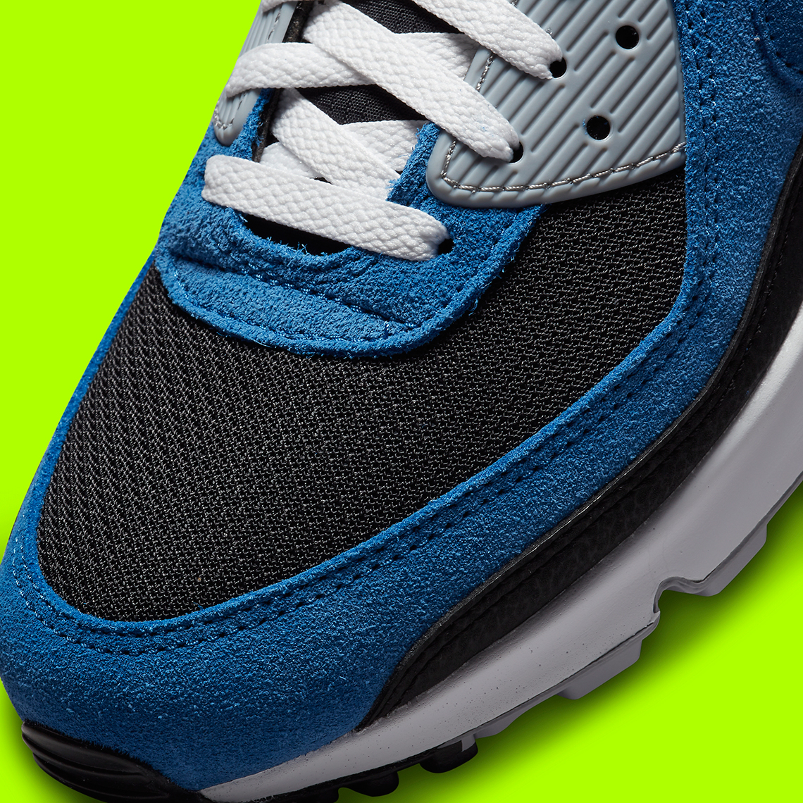 nike air max 90 volt blue and black