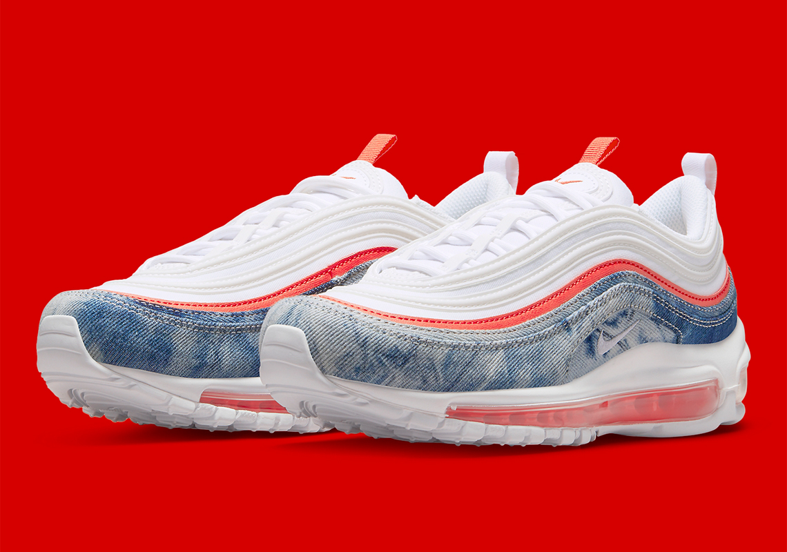 Acid Wash Denim Is Also Outfitting The Nike Air Max 97