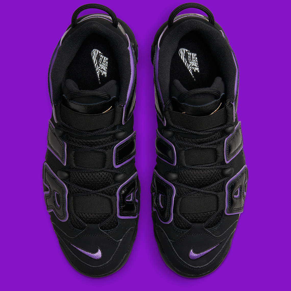 respuesta Melbourne Al por menor Nike Air More Uptempo PS "Black/Purple" DX5956-001 | SneakerNews.com