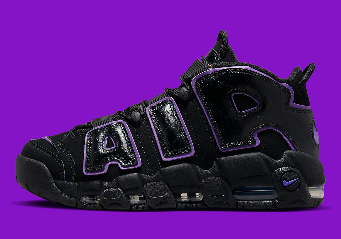 amenazar Elemental empujoncito Nike Air More Uptempo PS "Black/Purple" DX5956-001 | SneakerNews.com