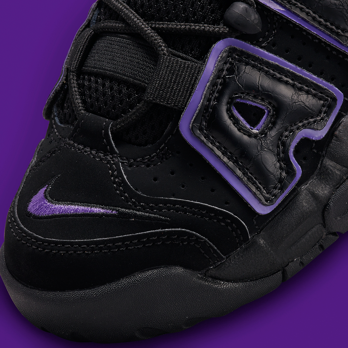 Nike Air More Uptempo PS Black/Purple DX5956-001
